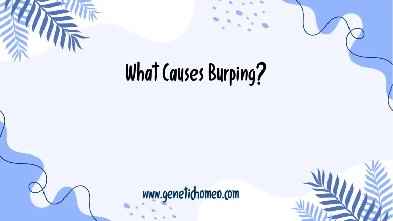 What Causes Burping?
